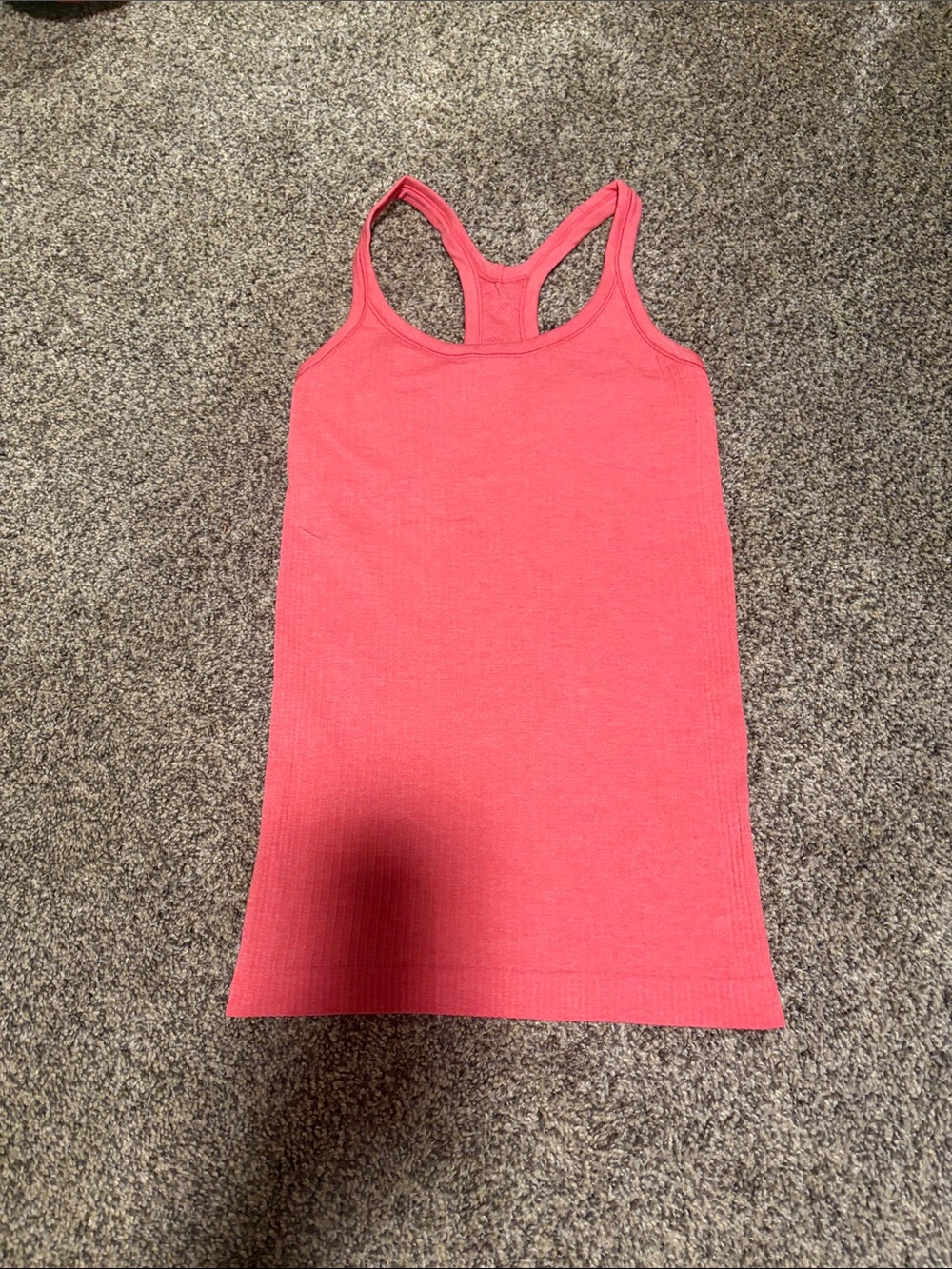 Women’s Coral Racerback Tank Top